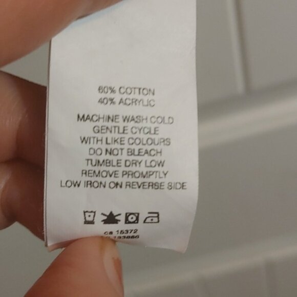 3/$25 JOE FRESH kids white gray black sweater dress top tunic small size - Picture 5 of 5